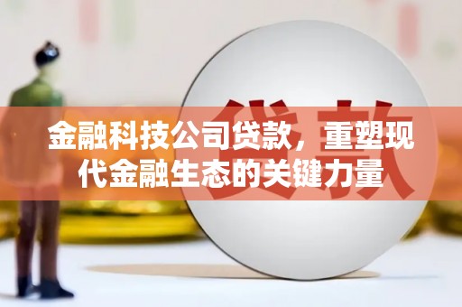 南通金融科技公司贷款，重塑现代金融生态的关键力量