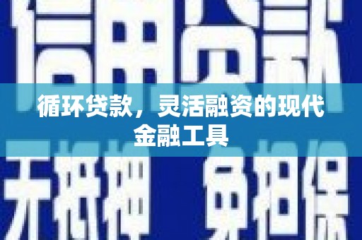 南通循环贷款，灵活融资的现代金融工具